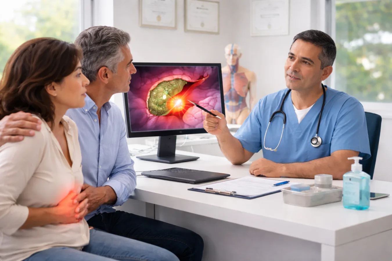 ¿Qué médico trata la colecistitis?