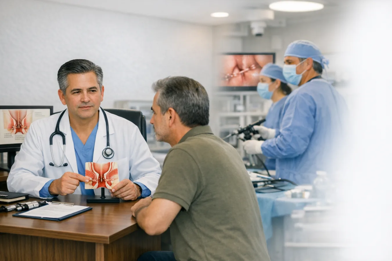 ¿Qué médico trata las fístulas?