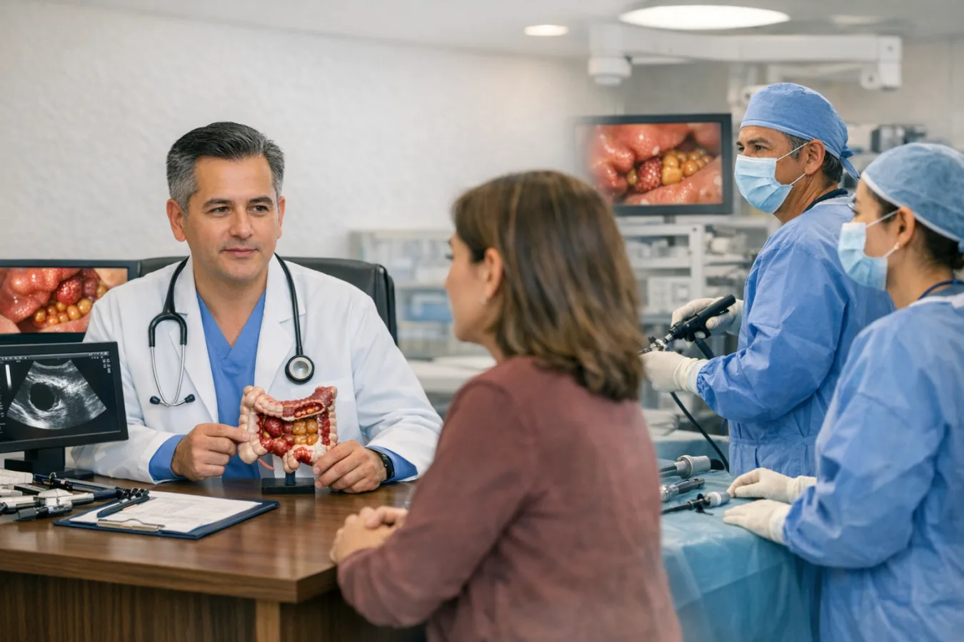 ¿Qué médico trata la obstrucción intestinal?